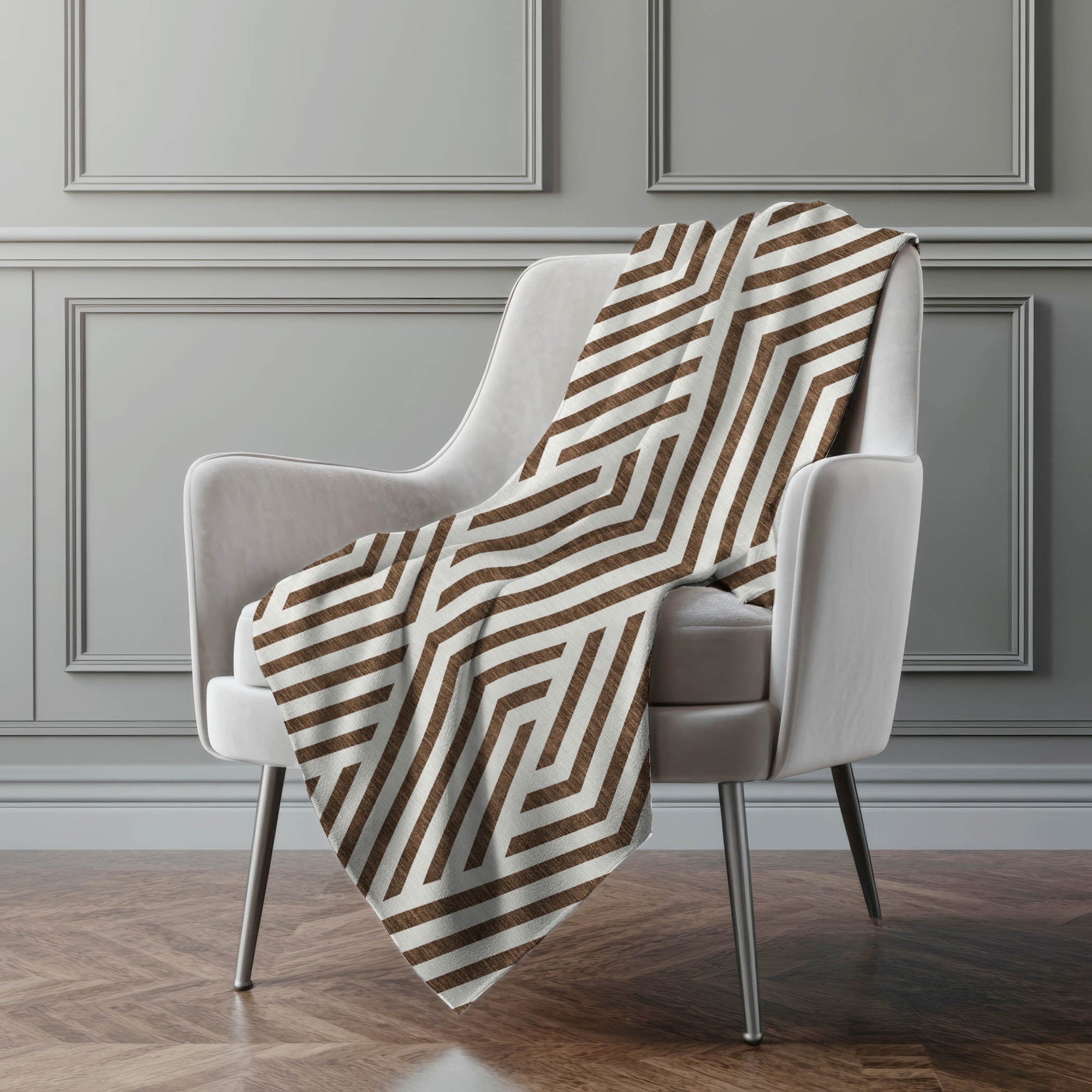 Addison Rugs Geometric 50" x 70" Throw Blanket
