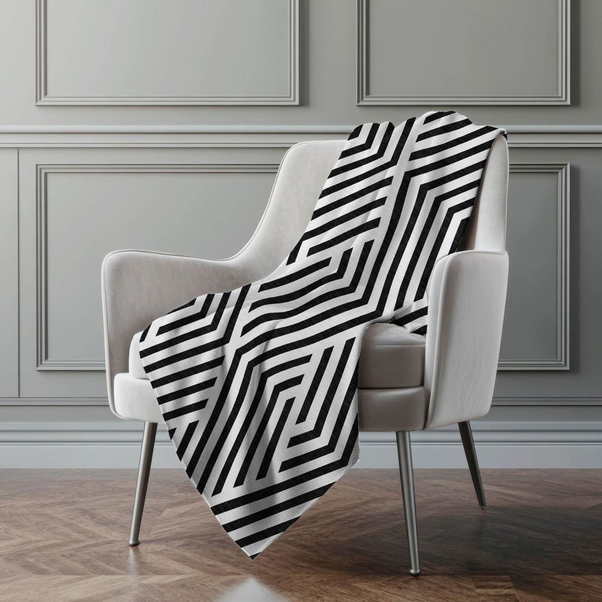 Addison Rugs Geometric 50" x 70" Throw Blanket