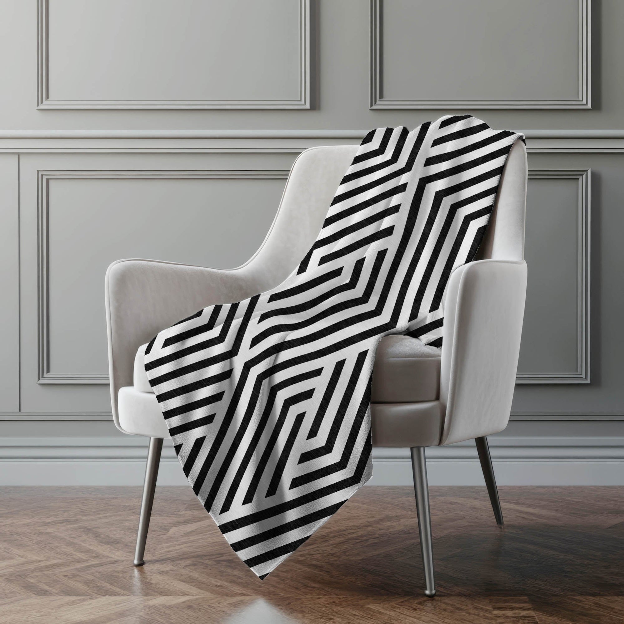 Addison Rugs Geometric 50" x 70" Throw Blanket