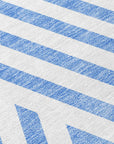 Addison Rugs Geometric Blue Washable Indoor-Outdoor Rug