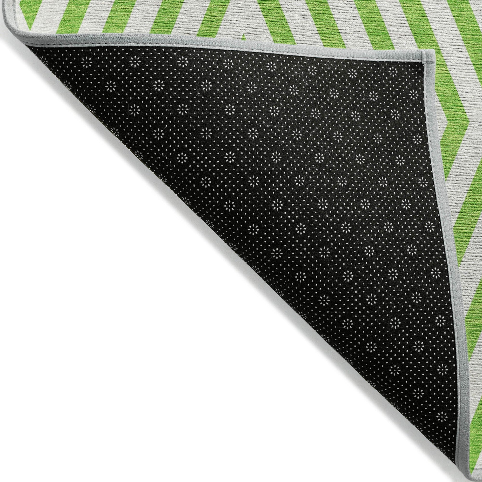 Addison Rugs Geometric Green Washable Indoor-Outdoor Rug