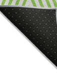 Addison Rugs Geometric Green Washable Indoor-Outdoor Rug