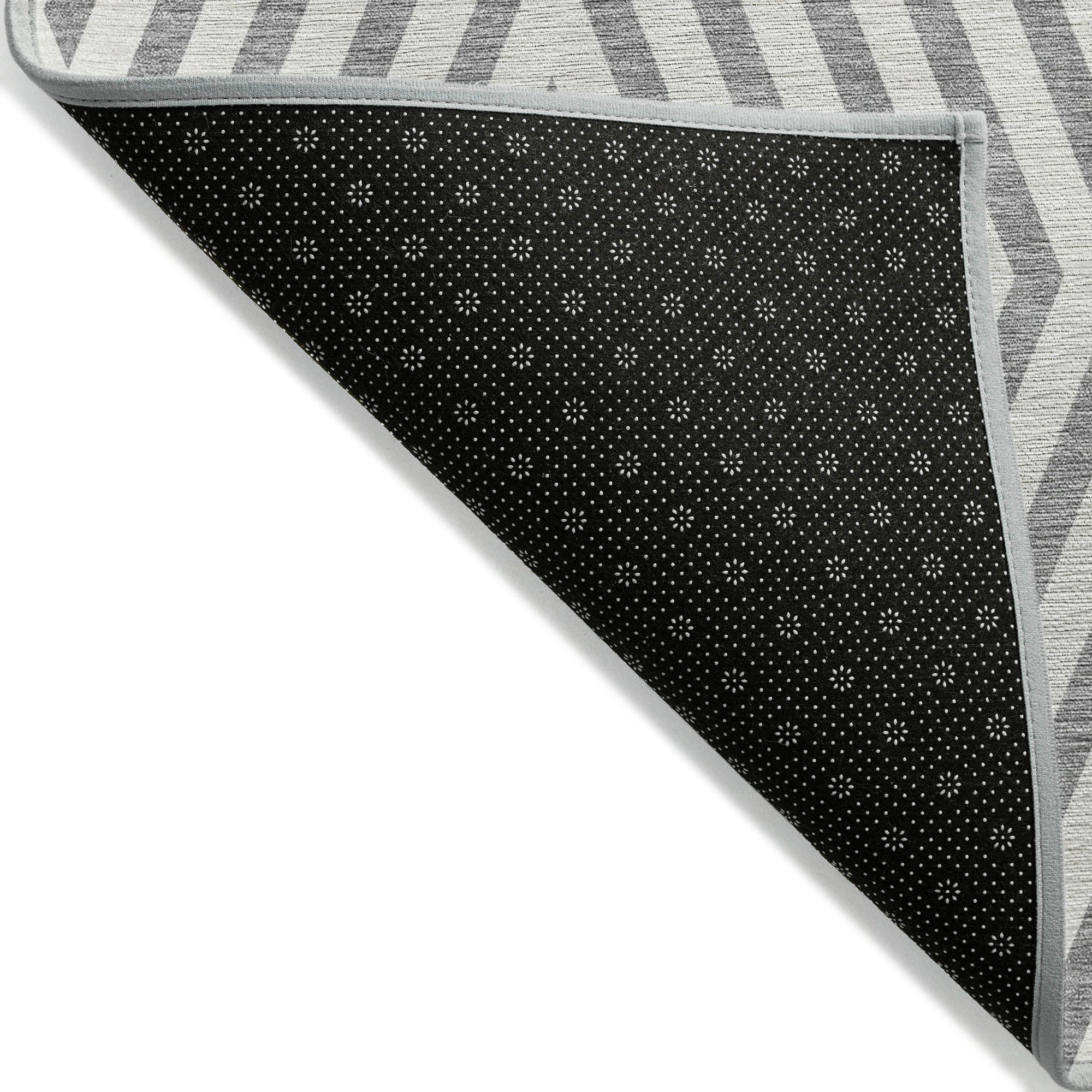 Addison Rugs Geometric Grey Washable Indoor-Outdoor Rug