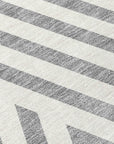 Addison Rugs Geometric Grey Washable Indoor-Outdoor Rug