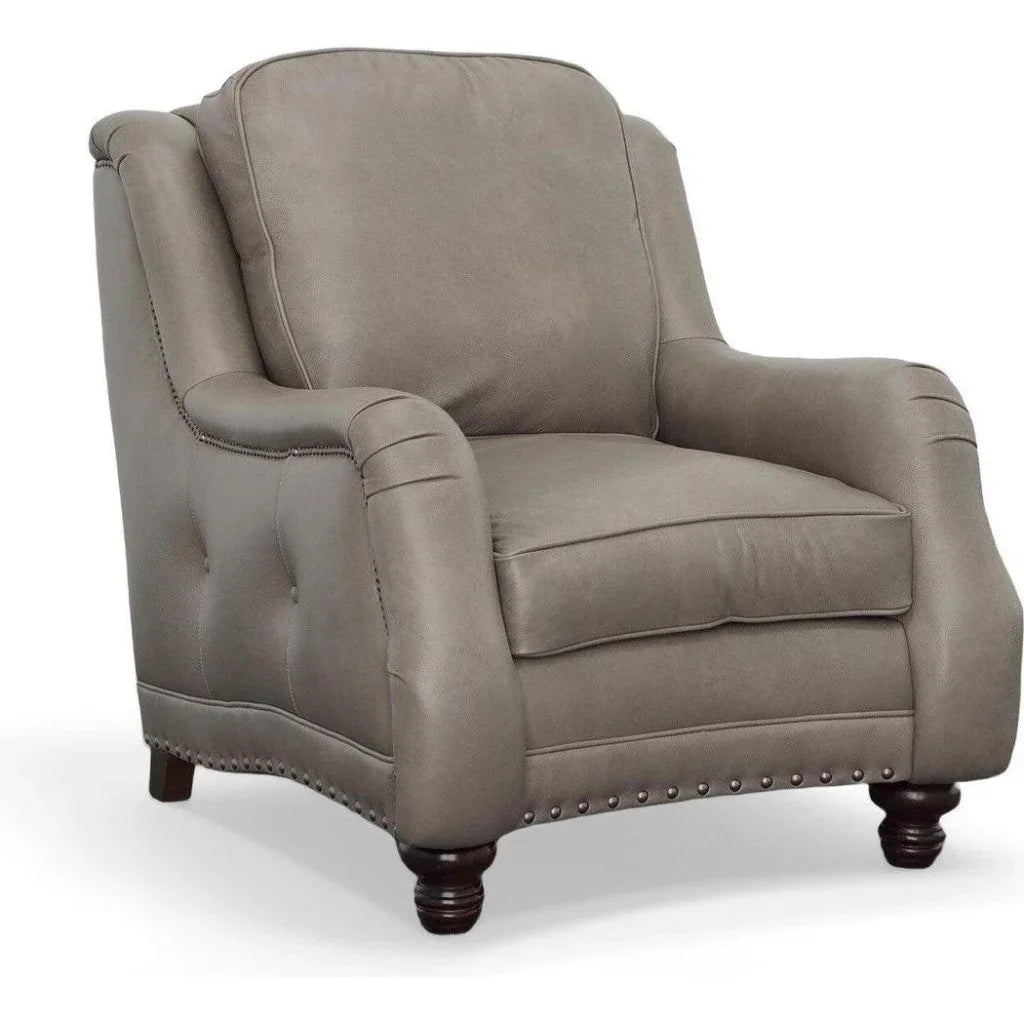Goldberg 3 Seater Leather Couch Benchmade the USA -- view 17