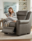 Uptown Sebastian Grandaura Luxury Power Motion Leather Chair