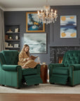 Uptown Sebastian Grandaura Luxury Power Motion Leather Chair