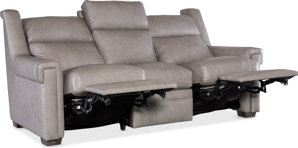 Grandaura Luxury Power Motion Leather Sofa -- view 7