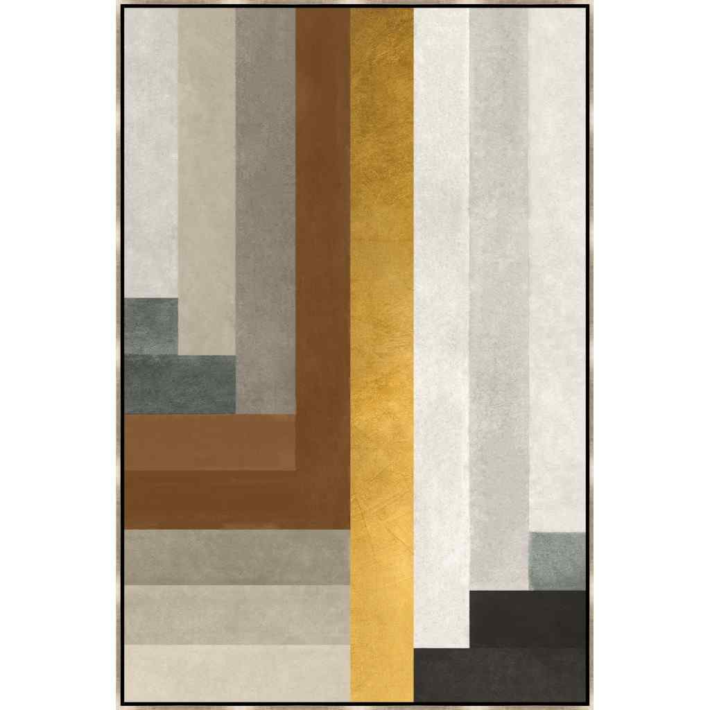 Leftbank Art Green River Hand Crafted Canvas Art