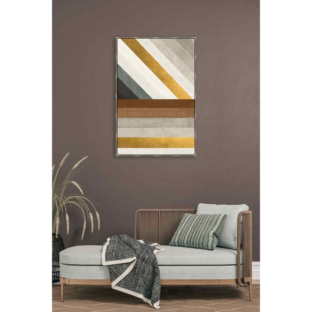 Leftbank Art Green River Hand Crafted Canvas Art