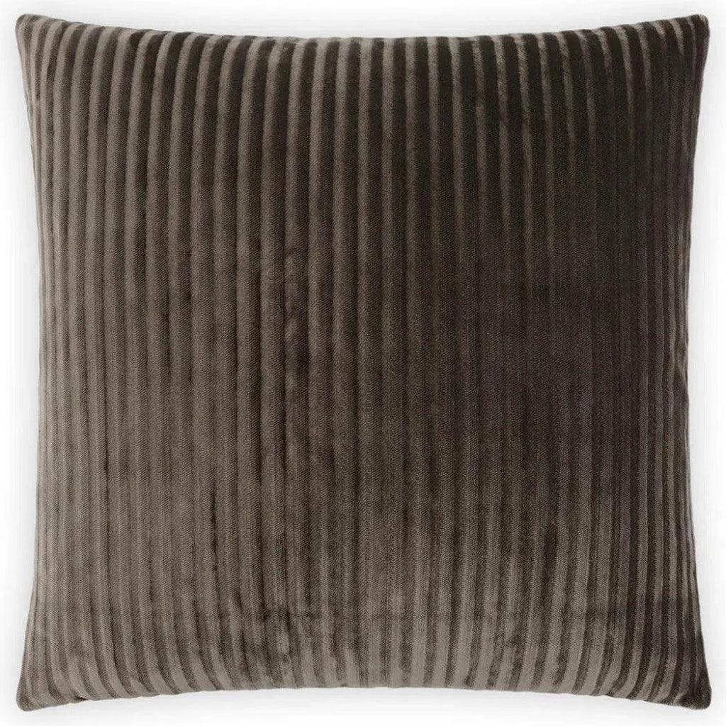 Hayworth Cedar Coffee Brown Throw Pillow Insert - LOOMLAN - D.V. Kap - Throw Pillows