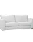 LOOMLAN Custom Upholstery Hedy Low-Profile Deep Seat Fabric Loveseat