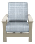 Leeward Deep Seat Hidden Motion Arm Chair