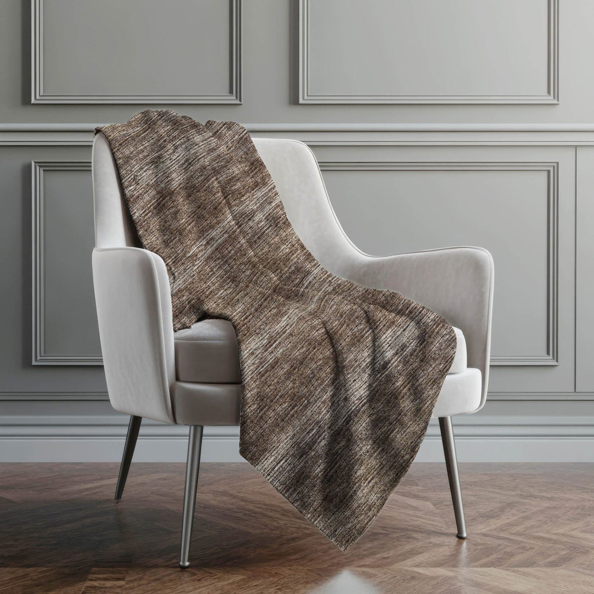 Addison Rugs Horizontal Bars 50" x 70" Throw Blanket