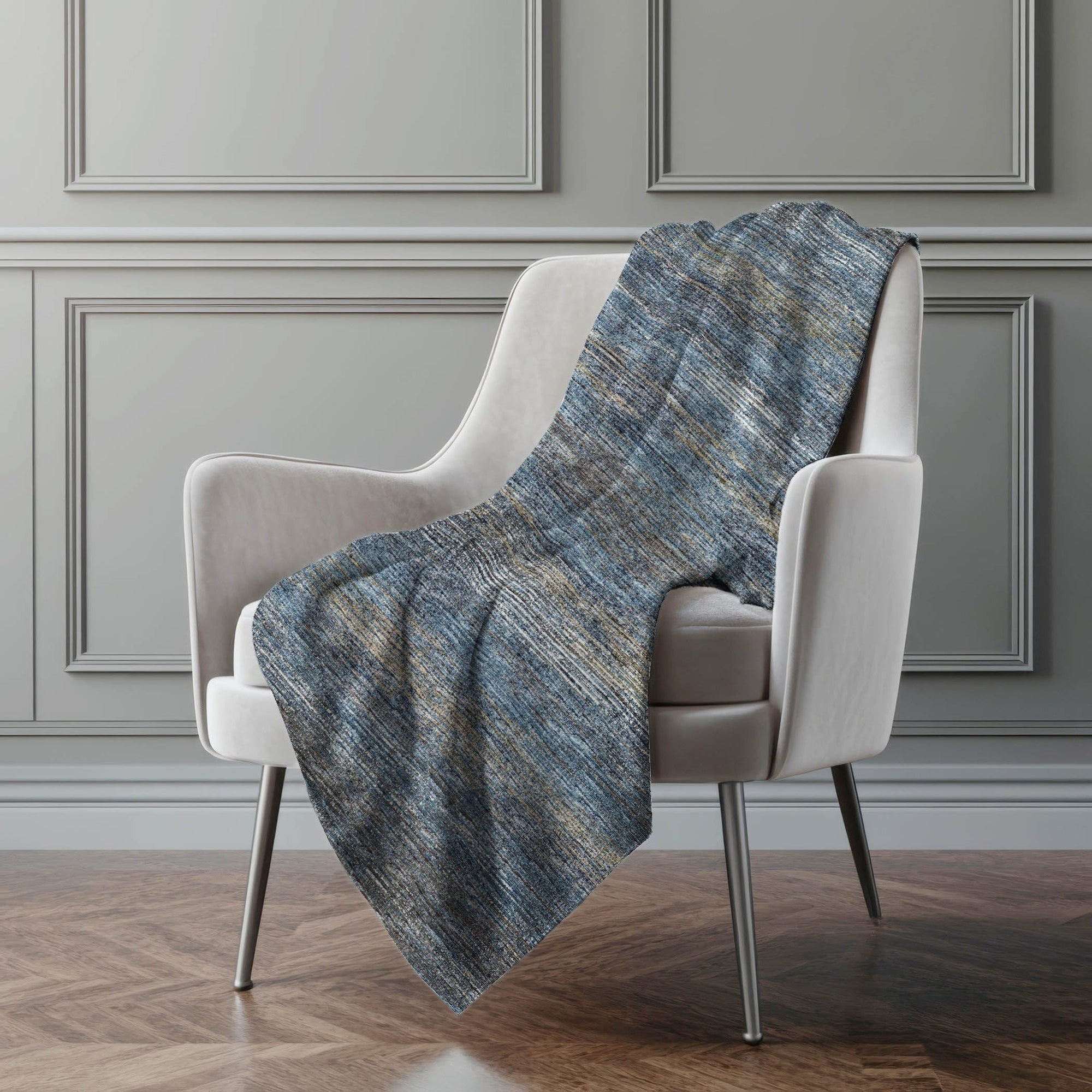 Addison Rugs Horizontal Bars 50" x 70" Throw Blanket
