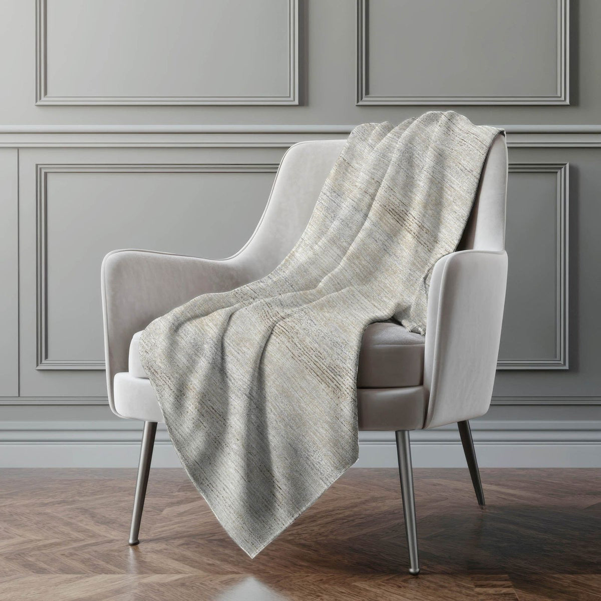 Addison Rugs Horizontal Bars 50" x 70" Throw Blanket