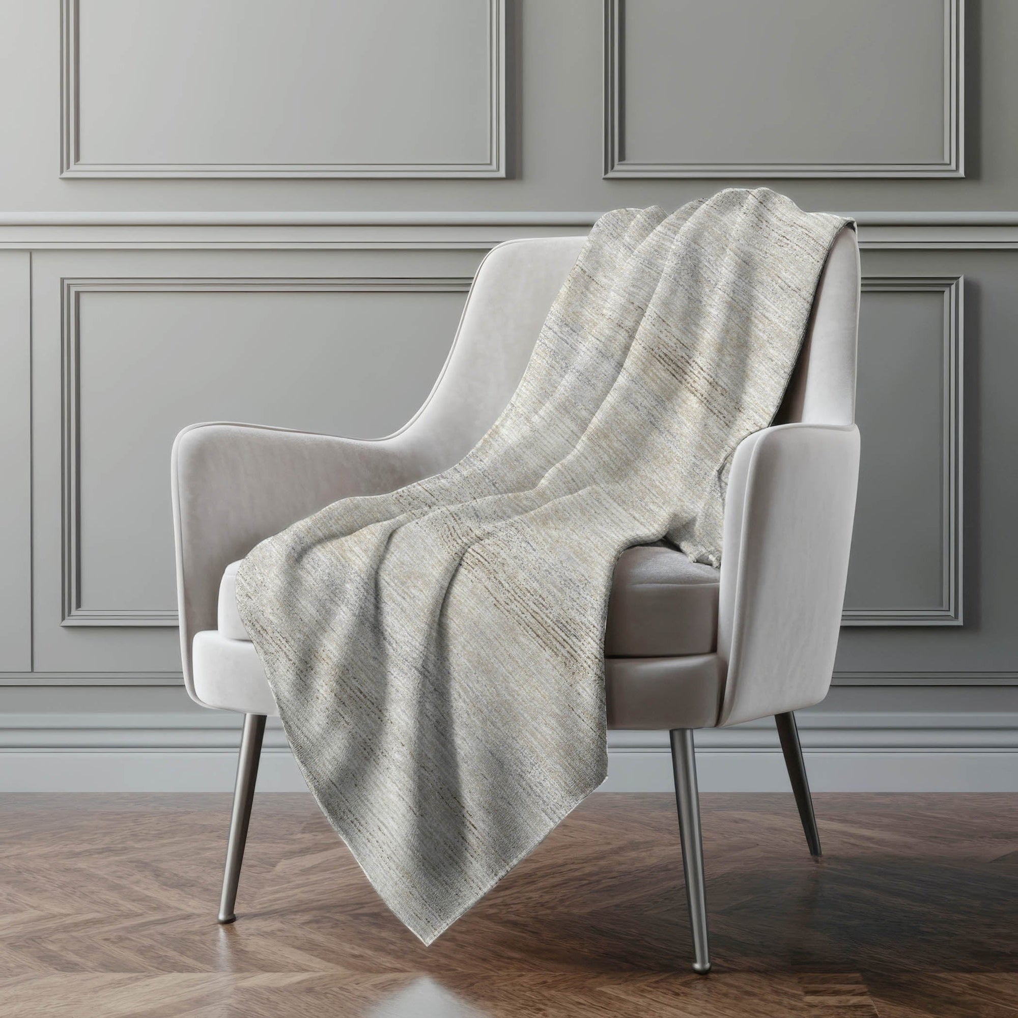 Addison Rugs Horizontal Bars 50" x 70" Throw Blanket