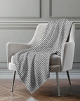 Addison Rugs Houndstooth 50" x 70" Throw Blanket