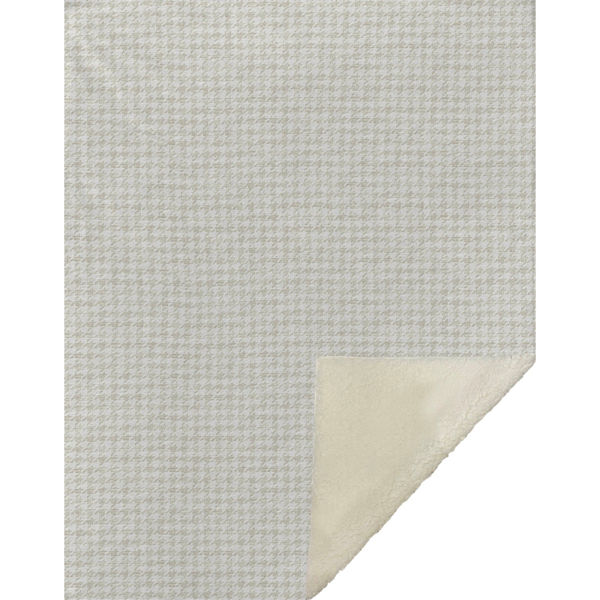 Addison Rugs Houndstooth 50" x 70" Throw Blanket