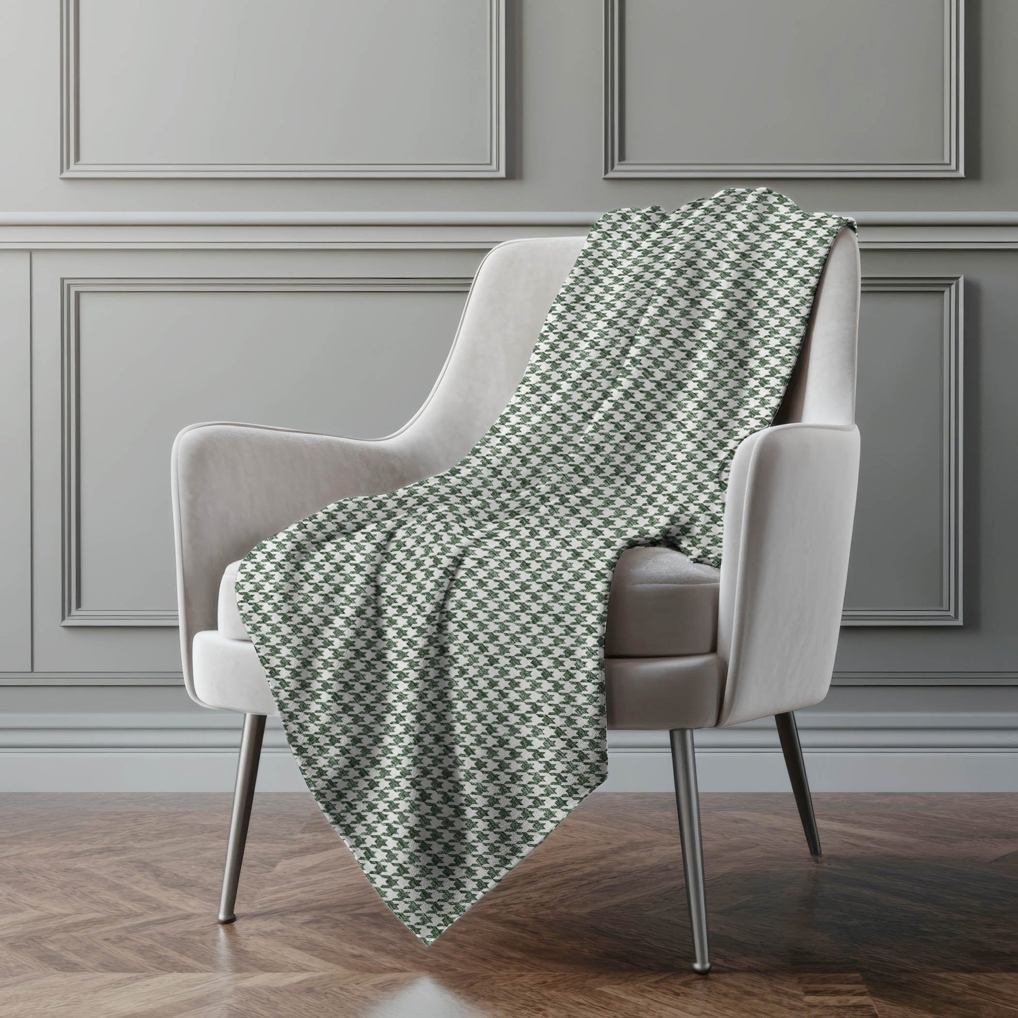 Addison Rugs Houndstooth 50" x 70" Throw Blanket
