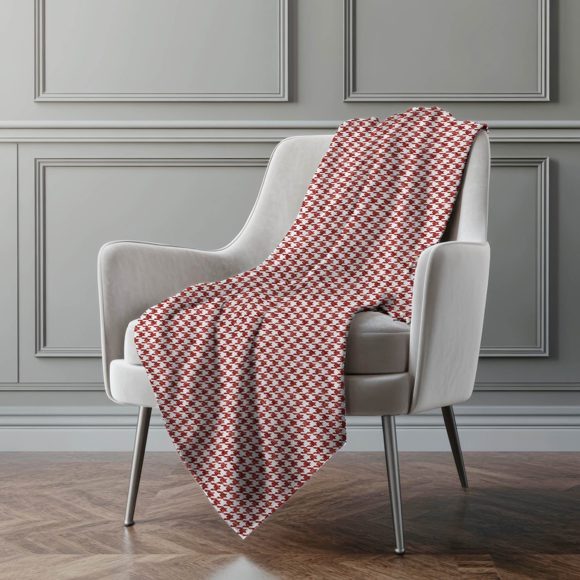 Addison Rugs Houndstooth 50" x 70" Throw Blanket