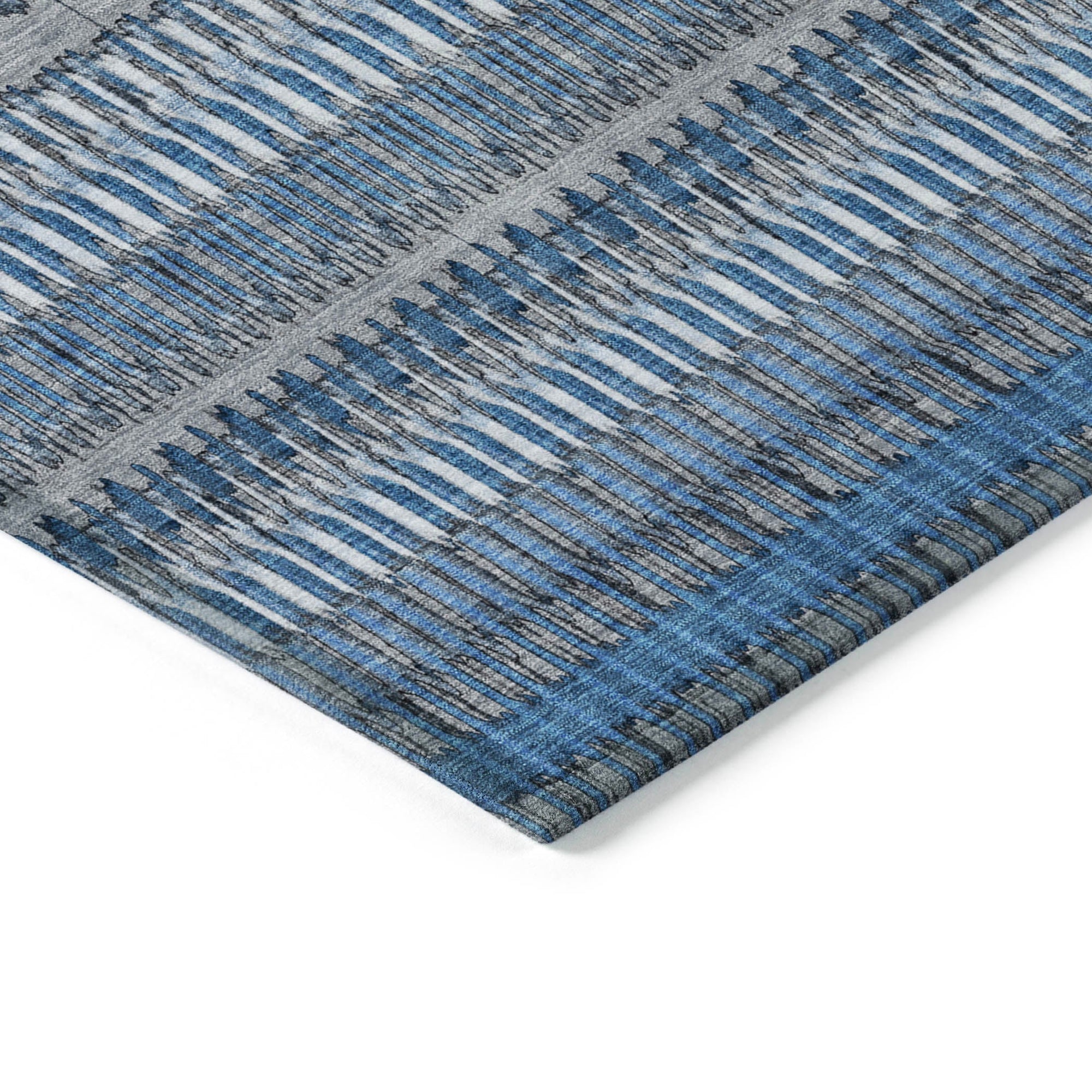 Addison Rugs Hushed Blue Washable Indoor-Outdoor Rug
