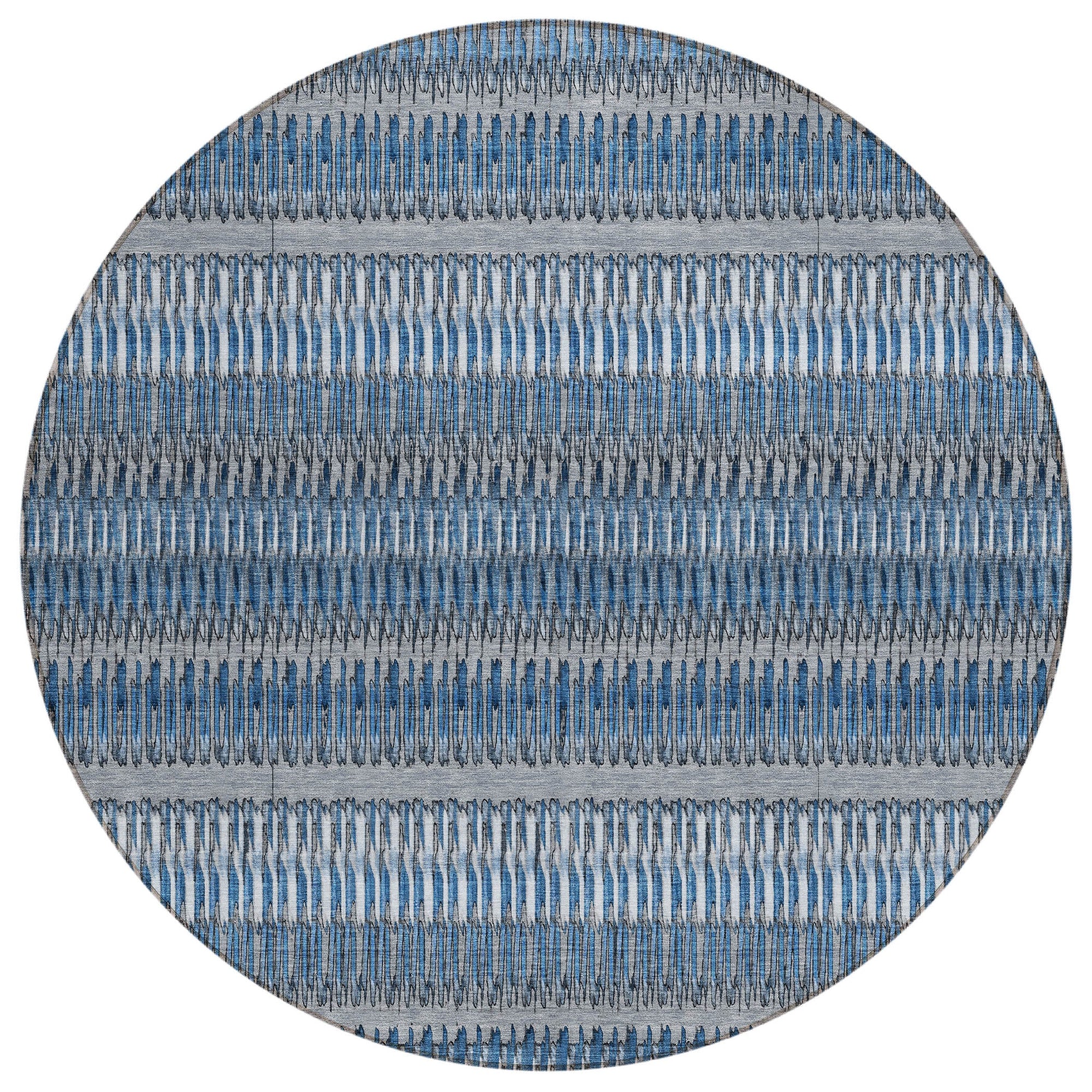 Addison Rugs Hushed Blue Washable Indoor-Outdoor Rug