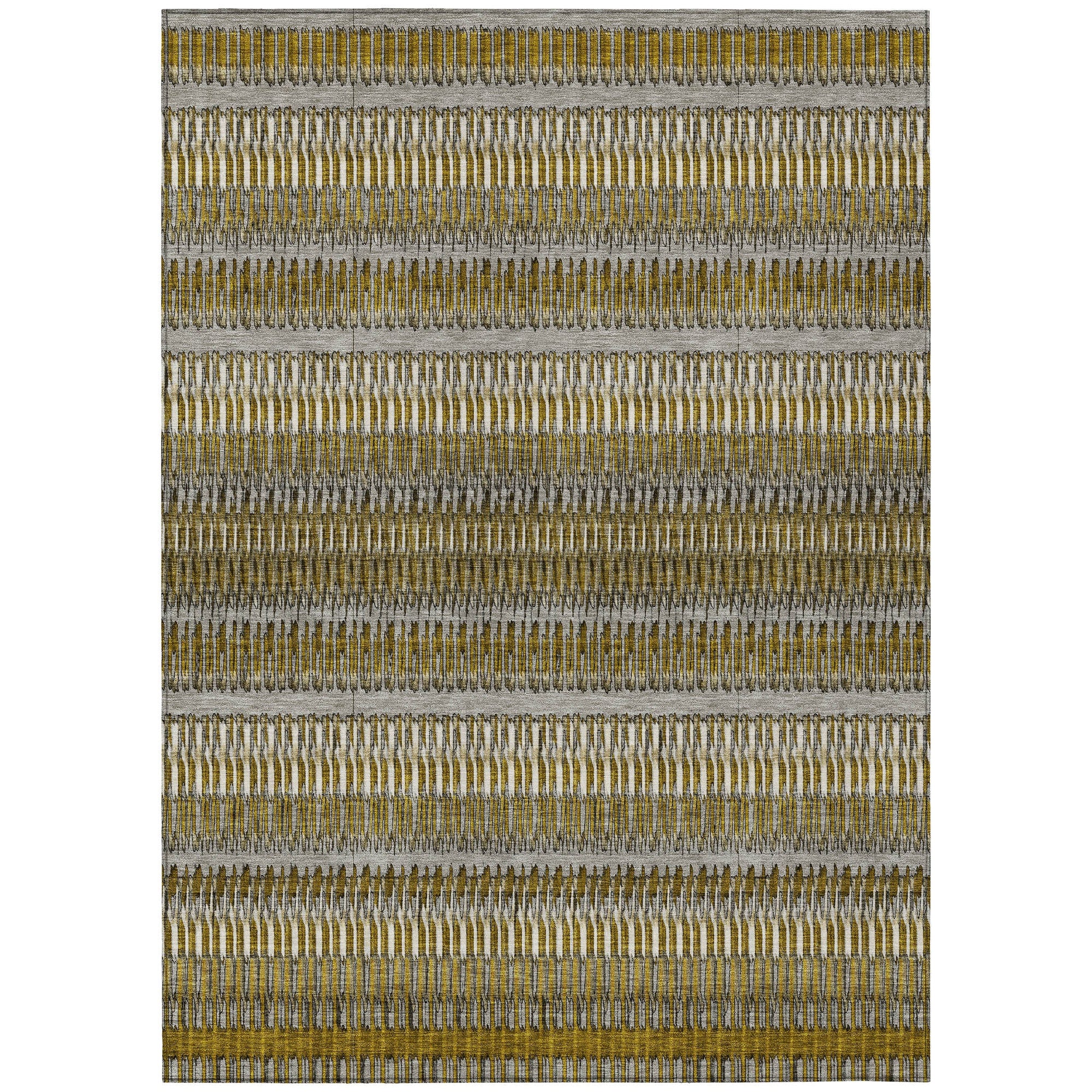 Addison Rugs Hushed Coffee Washable Indoor-Outdoor Rug