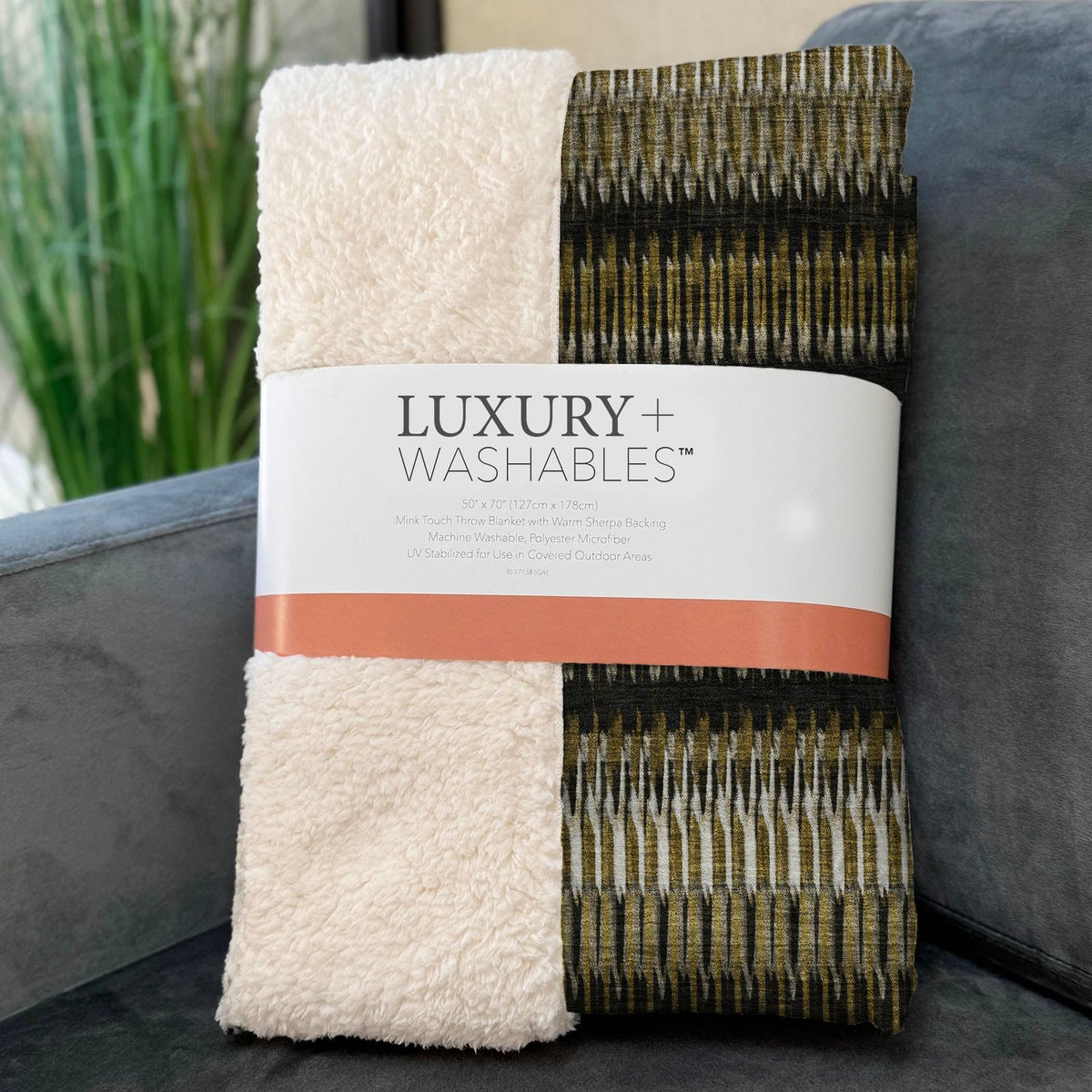 Addison Rugs Hushed Form 50" x 70" Throw Blanket