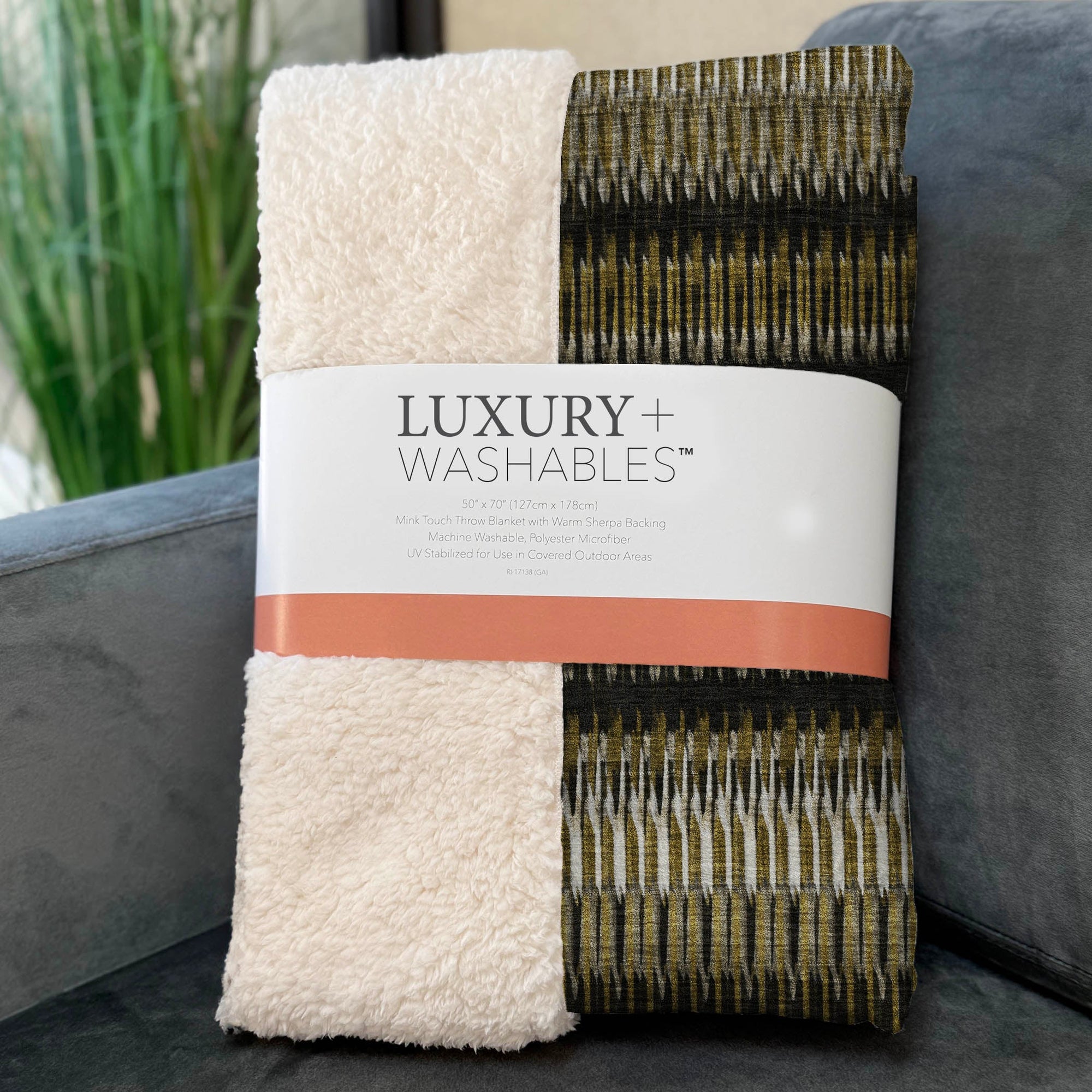 Addison Rugs Hushed Form 50" x 70" Throw Blanket
