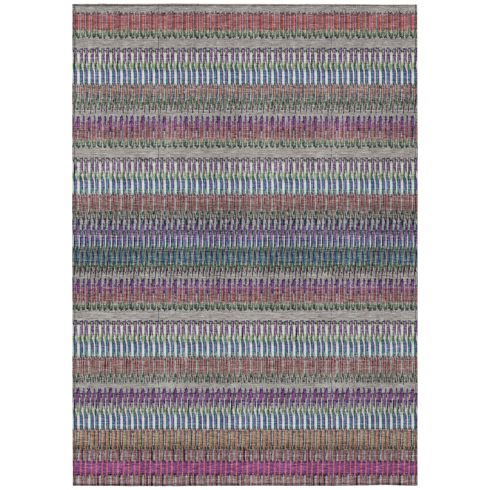 Addison Rugs Hushed Taupe Washable Indoor-Outdoor Rug