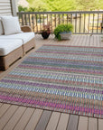 Addison Rugs Hushed Taupe Washable Indoor-Outdoor Rug