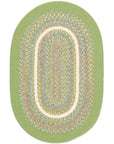 Rhody Rug Kids' Isle Braided Oval Reversible Area Rugs