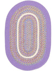 Rhody Rug Kids' Isle Braided Oval Reversible Area Rugs