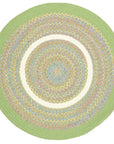 Rhody Rug Kids' Isle Braided Round Reversible Area Rugs