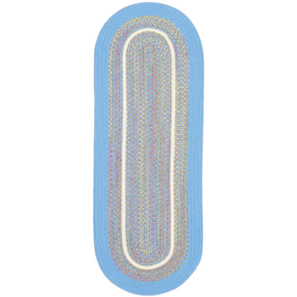 Rhody Rug Kids' Isle Braided Runner Reversible Area Rugs