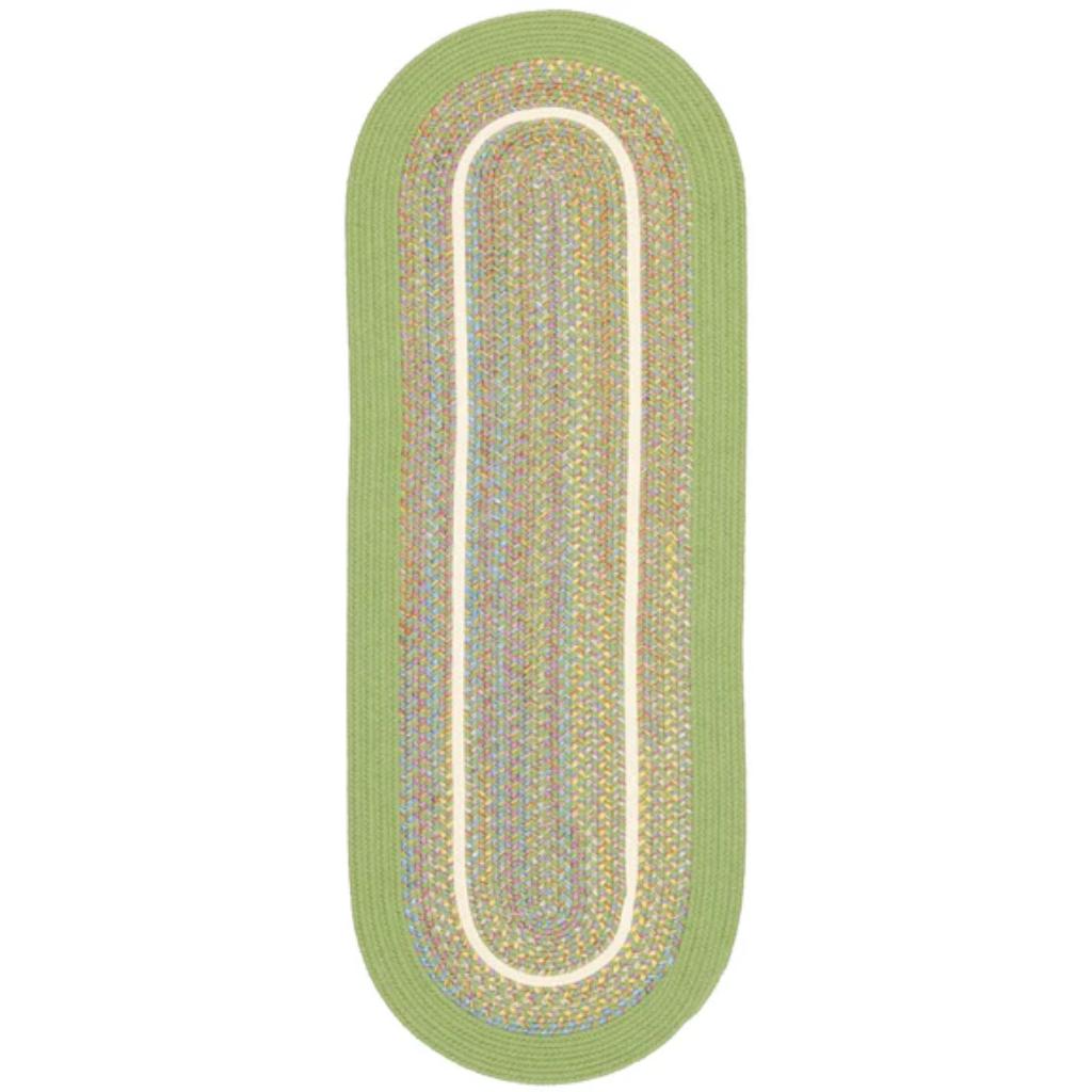 Rhody Rug Kids' Isle Braided Runner Reversible Area Rugs