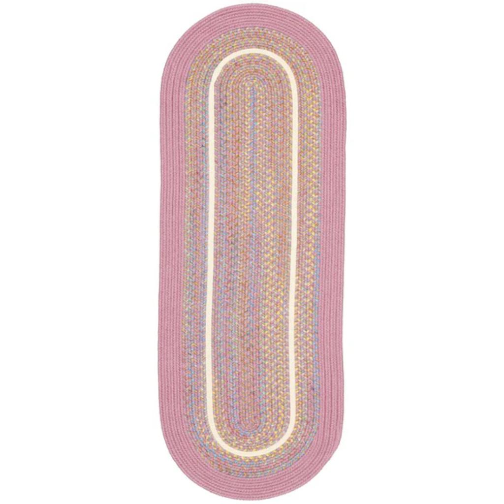 Rhody Rug Kids' Isle Braided Runner Reversible Area Rugs