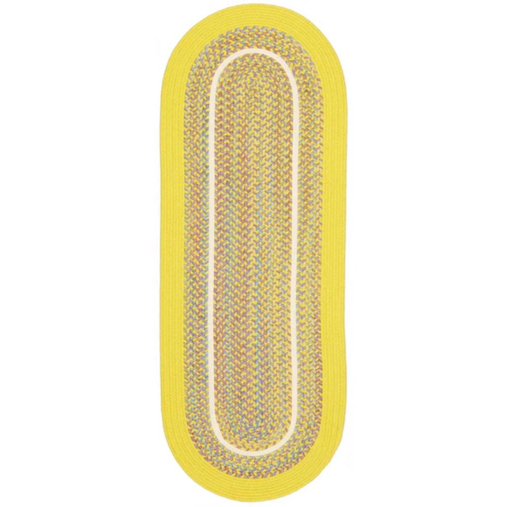 Rhody Rug Kids' Isle Braided Runner Reversible Area Rugs