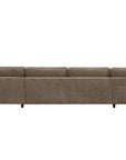 LOOMLAN Custom Upholstery Larvik Minimalist Rounded Edge Fabric Modular Sofa