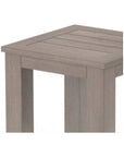 Laguna Aluminum Square Outdoor End Table - LOOMLAN - Sunset West - Outdoor Side Tables