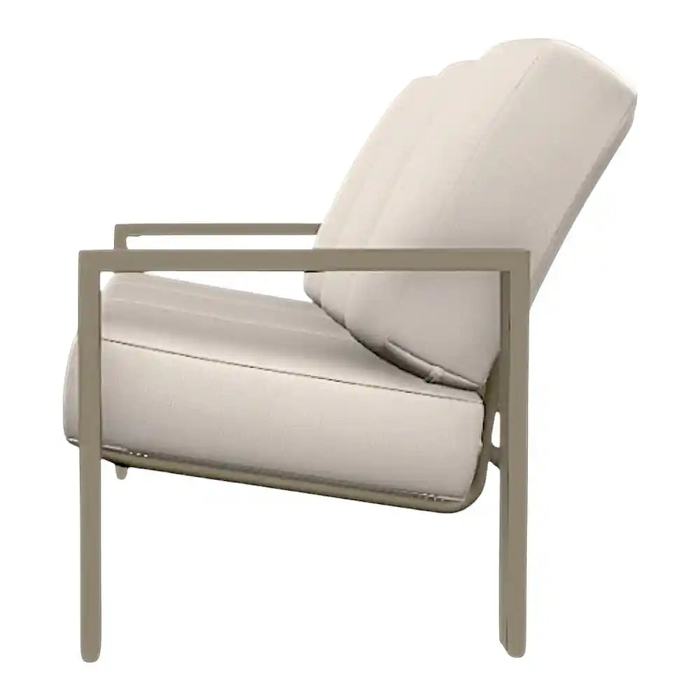 Telescope Larssen Deep Seat Cushion Three-Seat Outdoor Sofa
