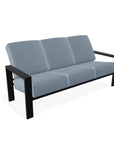 Larssen Aluminum d Deep Cushion Three-Seat Sofa