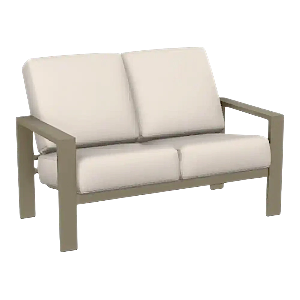 Telescope Larssen Deep Seat Two-Seat Outdoor Loveseat