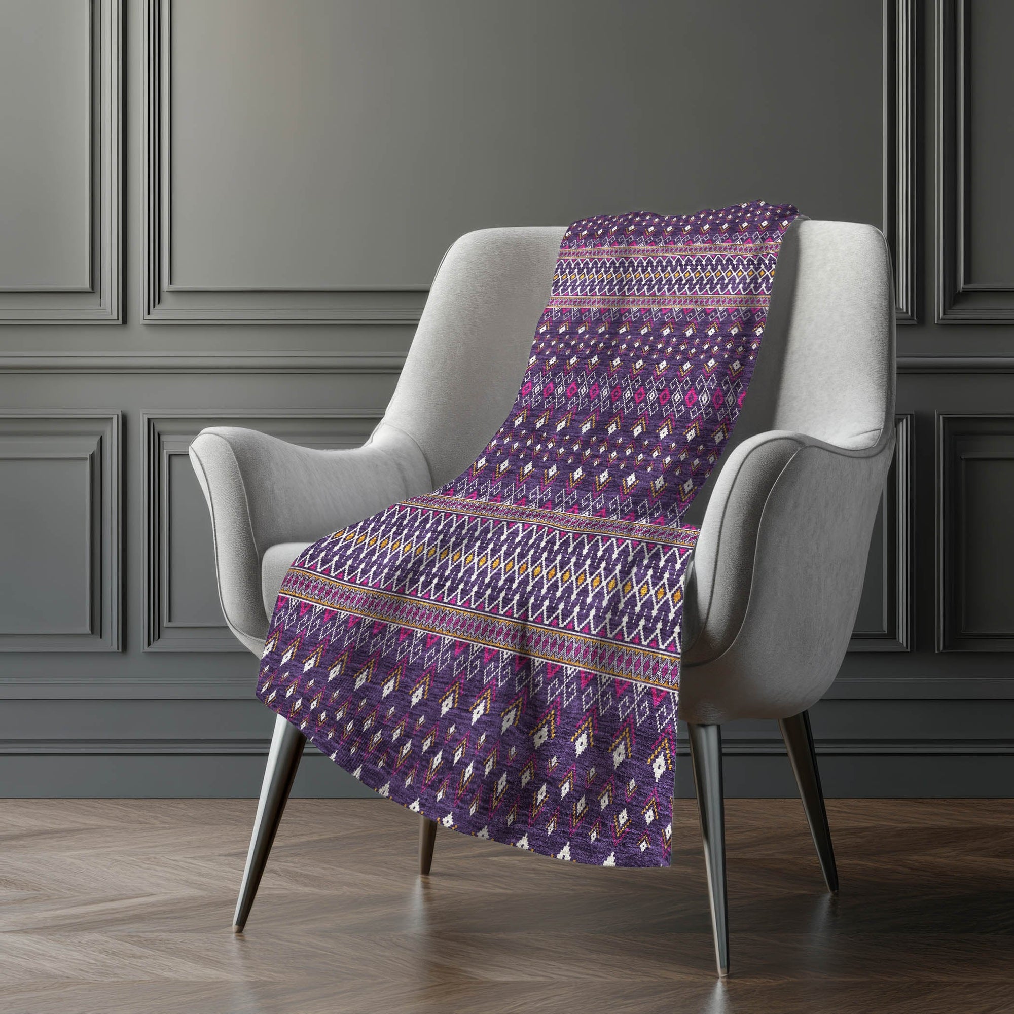 Addison Rugs Lazy Rivers 50" x 70" Throw Blanket