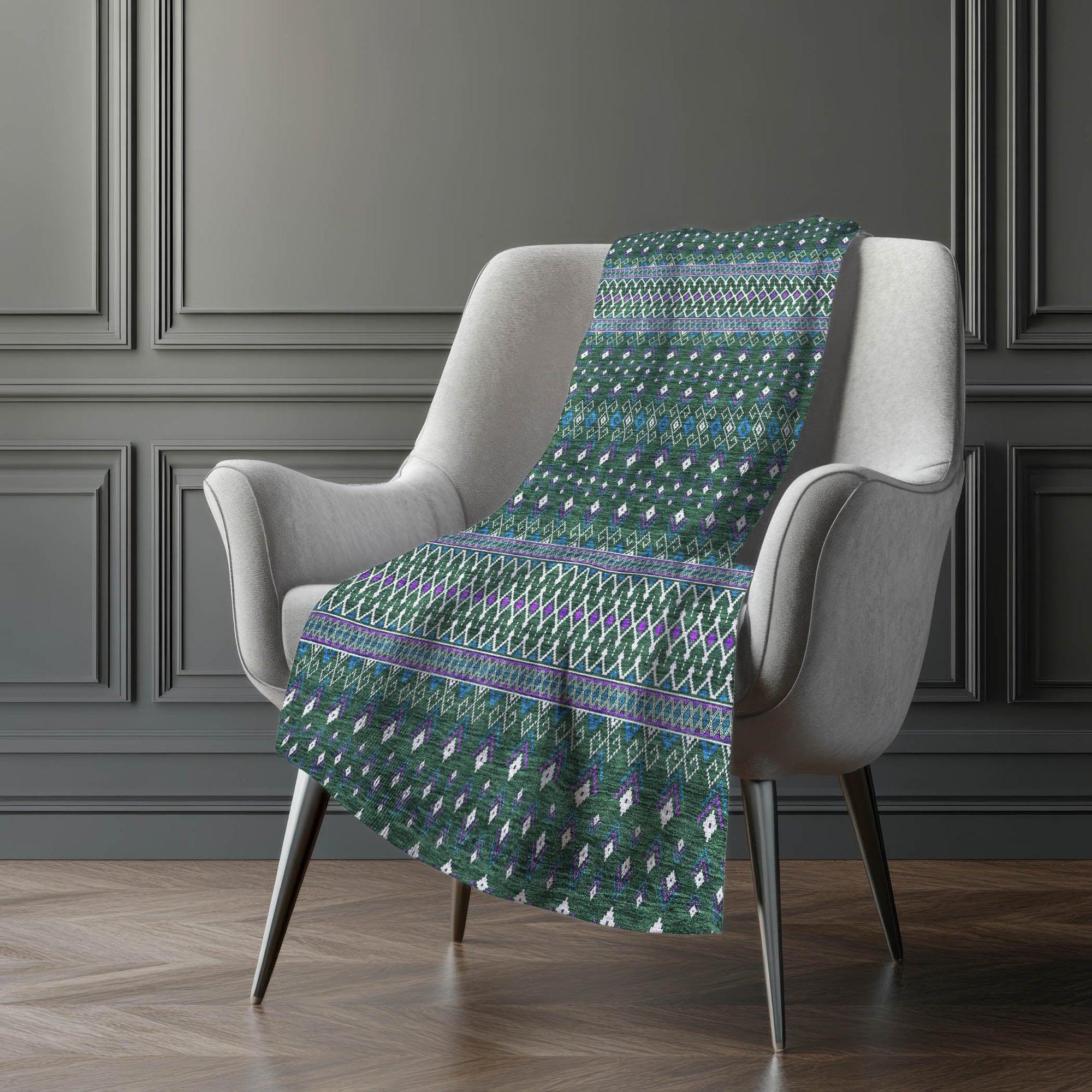 Addison Rugs Lazy Rivers 50" x 70" Throw Blanket