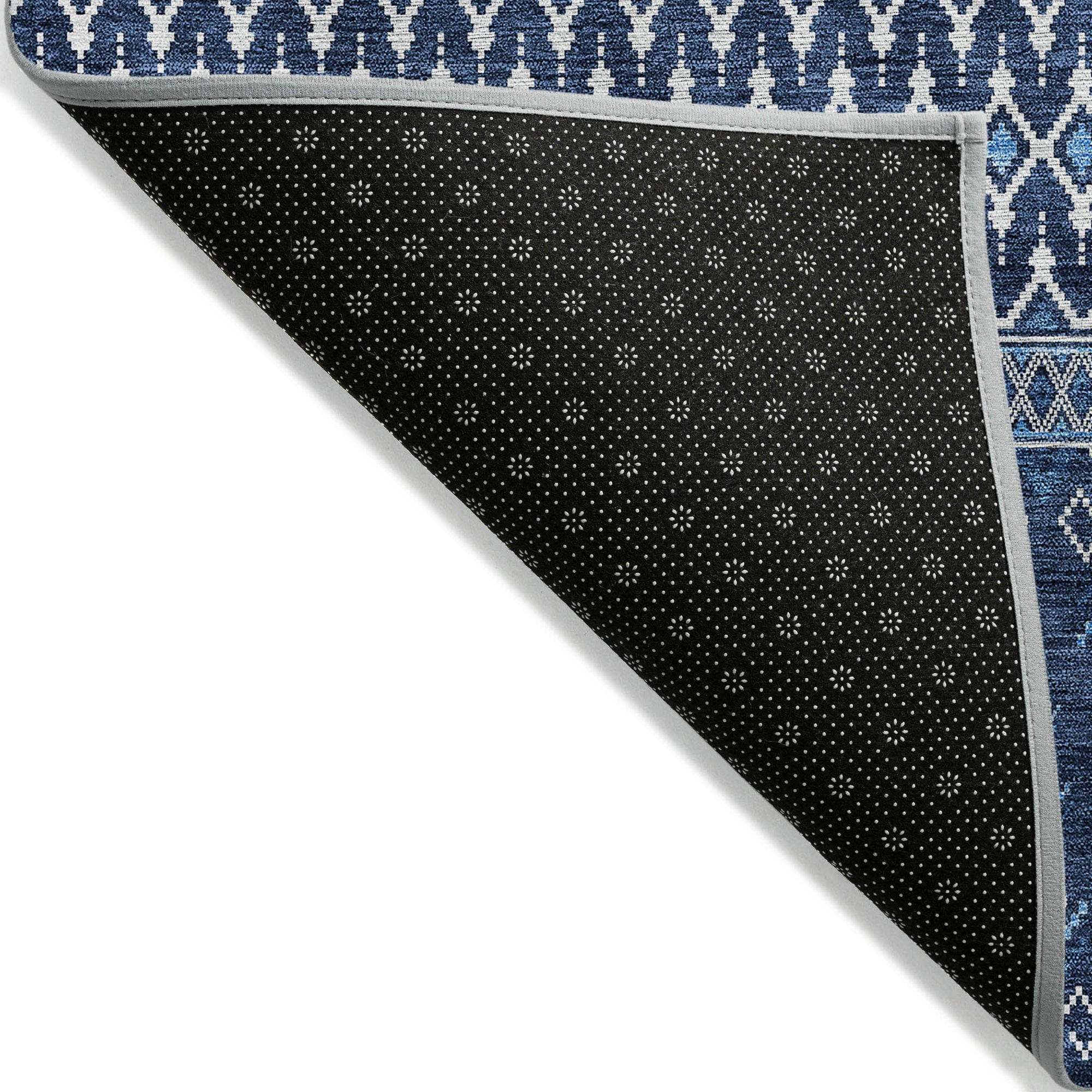 Addison Rugs Lazy Rivers Blue Washable Indoor-Outdoor Rug