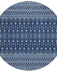 Addison Rugs Lazy Rivers Blue Washable Indoor-Outdoor Rug