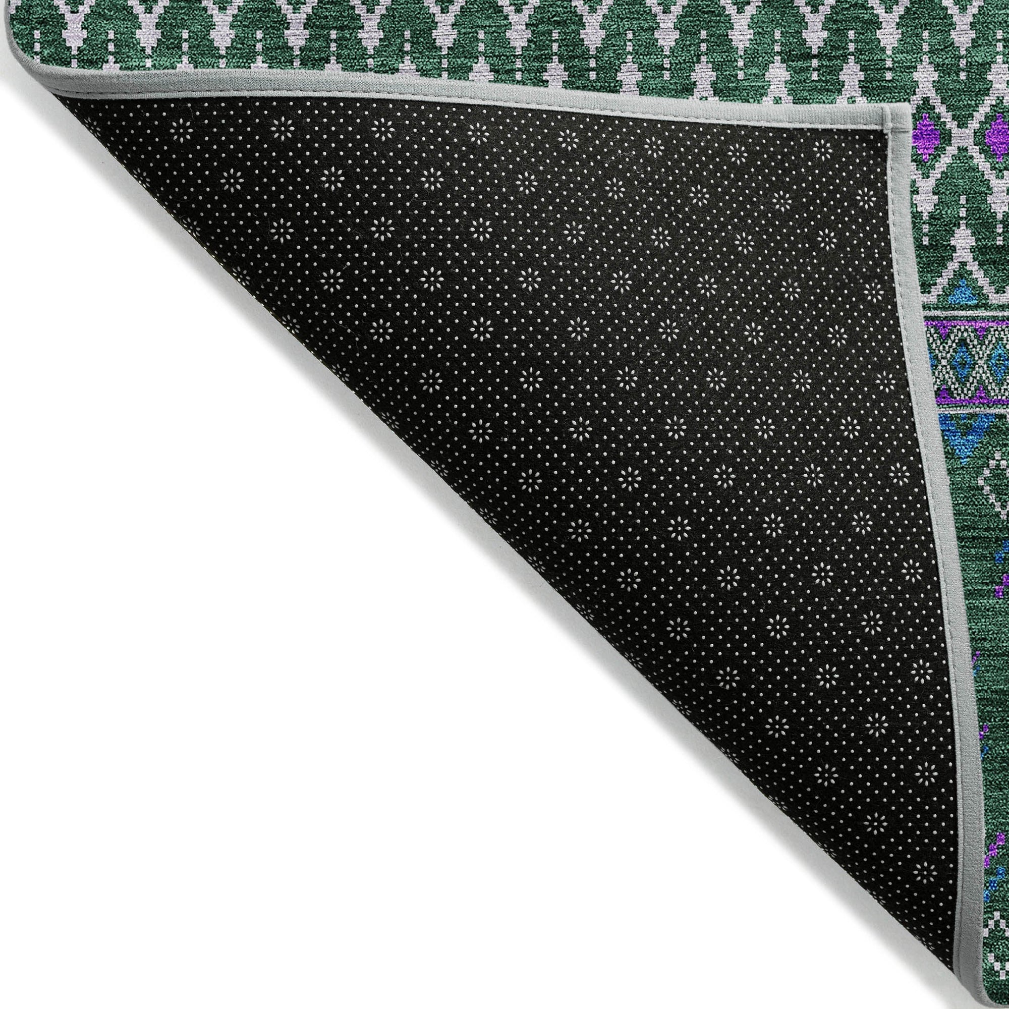Addison Rugs Lazy Rivers Green Washable Indoor-Outdoor Rug