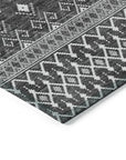 Addison Rugs Lazy Rivers Grey Washable Indoor-Outdoor Rug